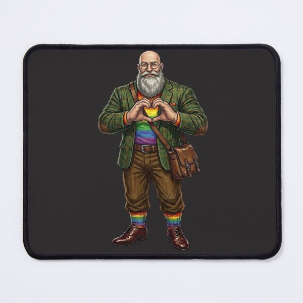 Item preview, Gay Pride Dwarf/Human RPG Sticker designed and sold by AestheticRPG .