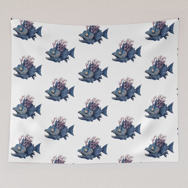Item preview, Sea Eater Nightmare Fish designed and sold by Cutie Galore.