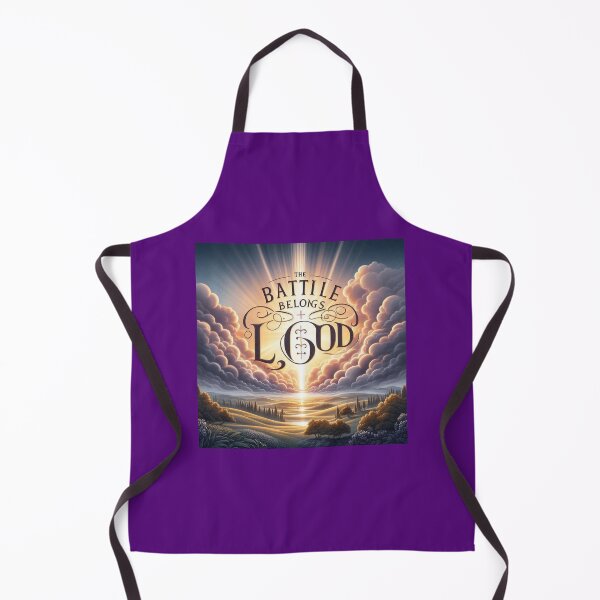 Item preview, The Battle Belongs to the Lord designed and sold by PaintMeWorld.