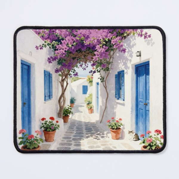 Item preview, Bougainvillea Lane in the Greek Isles designed and sold by Ioanna-Studio.