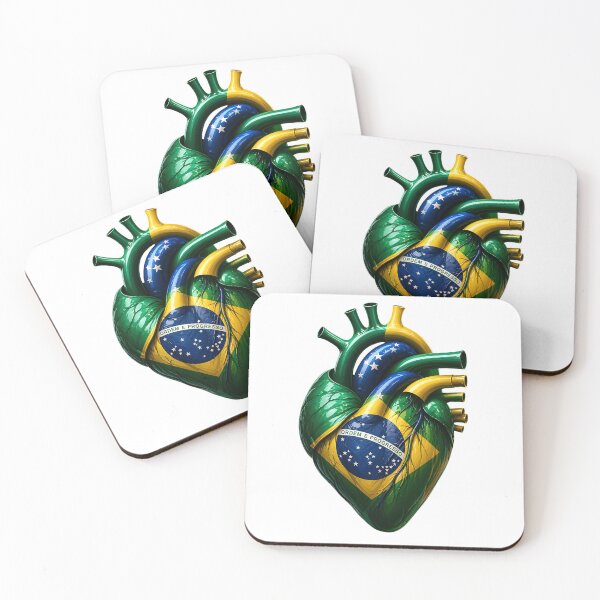Item preview, Brazil Inspired Football Crest – Green and Gold Championship Badge designed and sold by aminesez22.