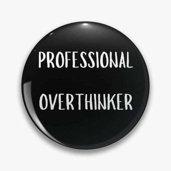 Item preview, Professional Overthinker humor. designed and sold by Origaminimal.