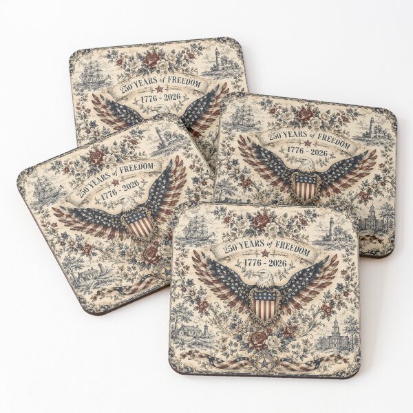 Item preview, USA 250th Anniversary Liberty Eagle Folk Art designed and sold by Gold Turtle  Lina.