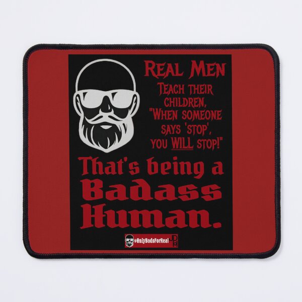 Item preview, Badass Human Consent (Black) *More Colors Available in Collection designed and sold by OnlyDadsForReal.