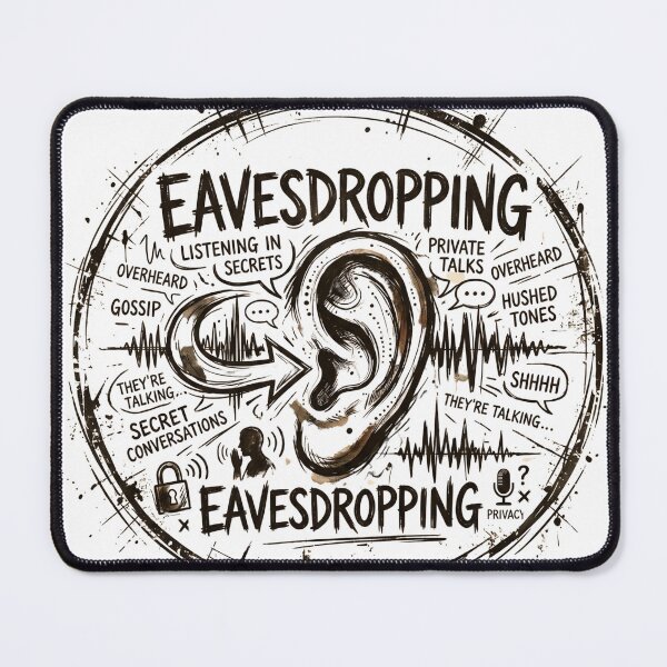 Item preview, Eavesdropping designed and sold by ridu1894.