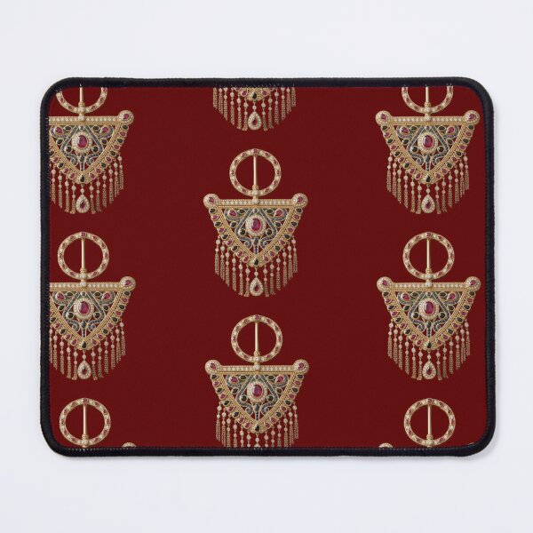 Item preview, Traditional Jewelry Red | North African Heritage Art designed and sold by Rawafi Art Studio.