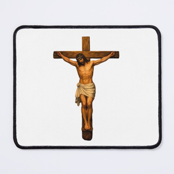 Item preview, Jesus on the Cross Crucifix Painting designed and sold by dragonmotor7.
