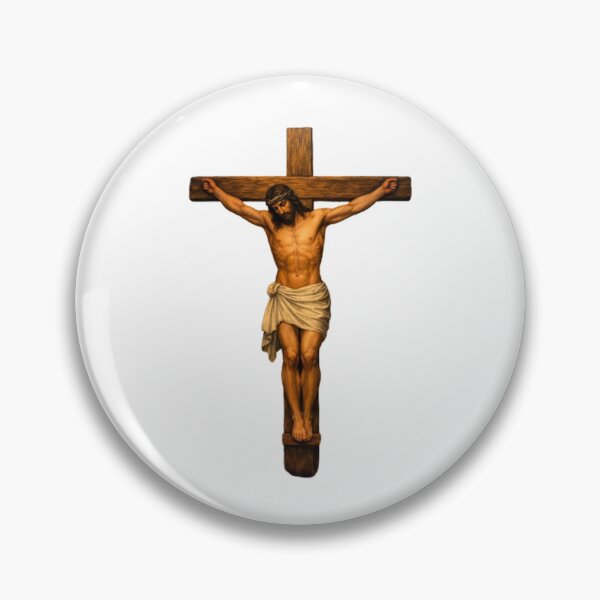 Item preview, Jesus on the Cross Crucifix Painting designed and sold by dragonmotor7.