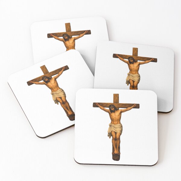 Item preview, Jesus on the Cross Crucifix Painting designed and sold by Dragonmotor Media.