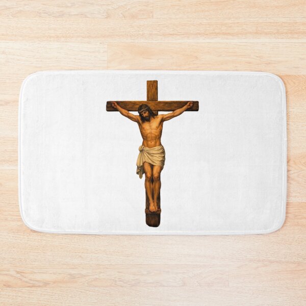 Item preview, Jesus on the Cross Crucifix Painting designed and sold by dragonmotor7.