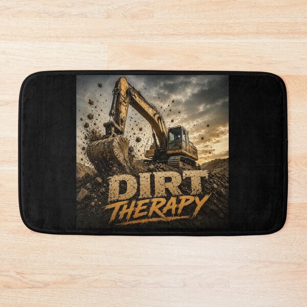 Item preview, Dirty Therapy Excavator Operator Heavy Equipment Design designed and sold by kakmi-art.