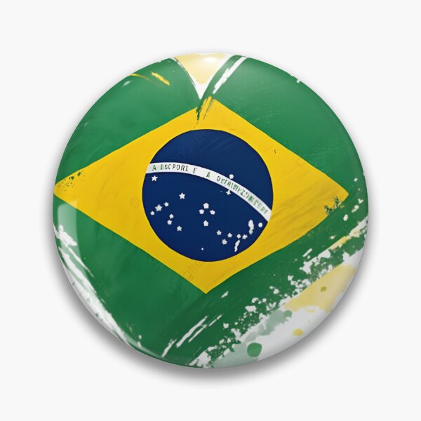 Item preview, Brazil Inspired Football Crest – Green and Gold Championship Badge designed and sold by aminesez22.