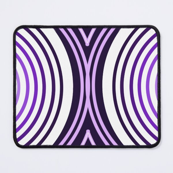Item preview, Purple Geometric Concentric Circle Pattern with Symmetrical Abstract Design designed and sold by Jaime Pharr.