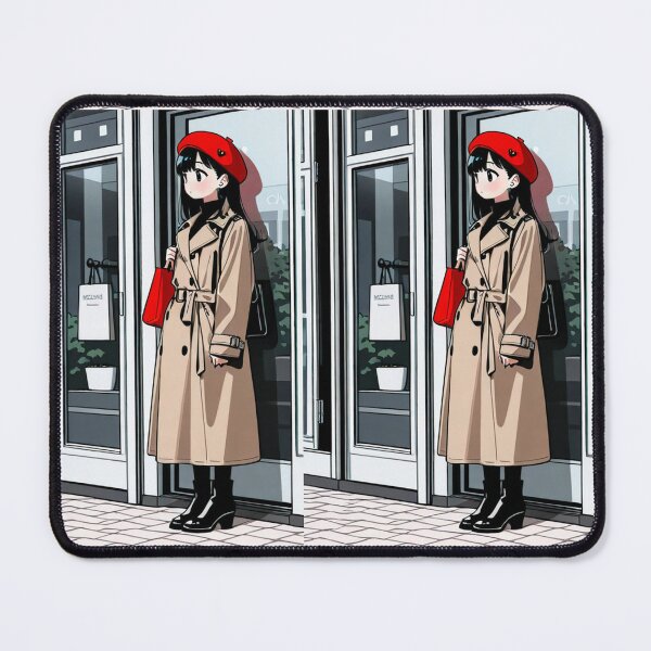 Item preview, Fashion - elegance woman beige trench designed and sold by AnimeShin.