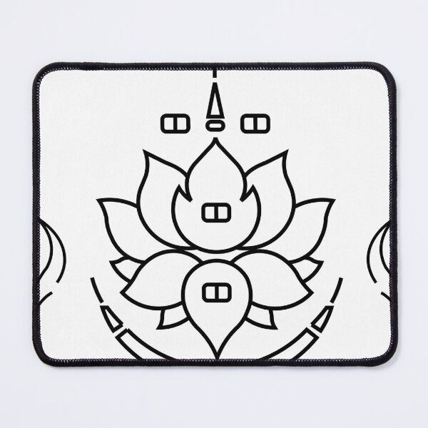 Item preview, Thai Lotus Floral Frame Border Outline Vector, Traditional Ornamental Line Art, Decorative Thai Style Emblem, Black and White Isolated Design designed and sold by Longsilp.