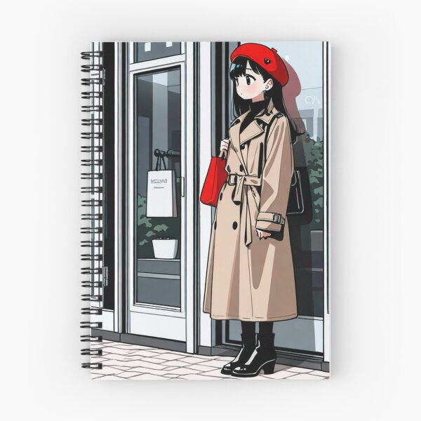 Item preview, Fashion - elegance woman beige trench designed and sold by AnimeShin.