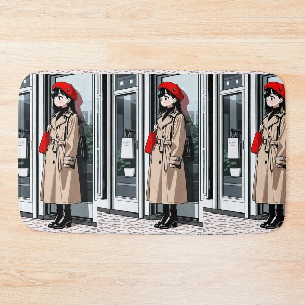 Item preview, Fashion - elegance woman beige trench designed and sold by AnimeShin.