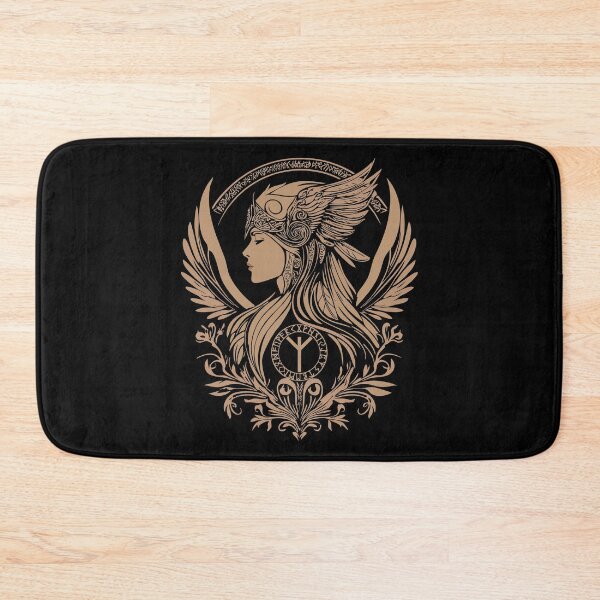 Item preview, Viking Valkyrie Design with Norse Protection Rune | Nordic Mythology Warrior Design | Norse Pagan Viking Design designed and sold by Fablemyst.