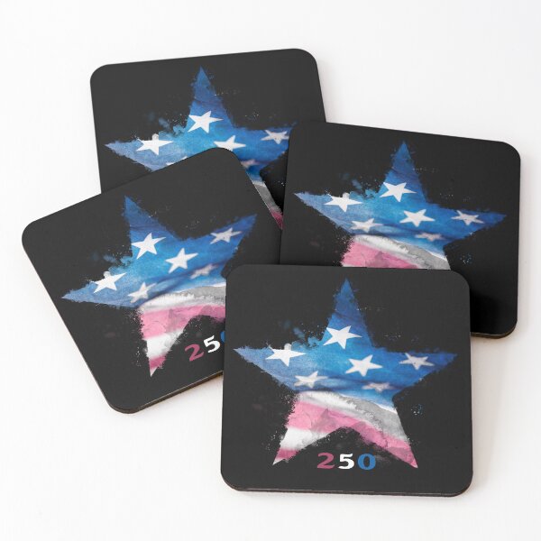 Item preview, USA 250 Star Tile designed and sold by Grateful-Fool.