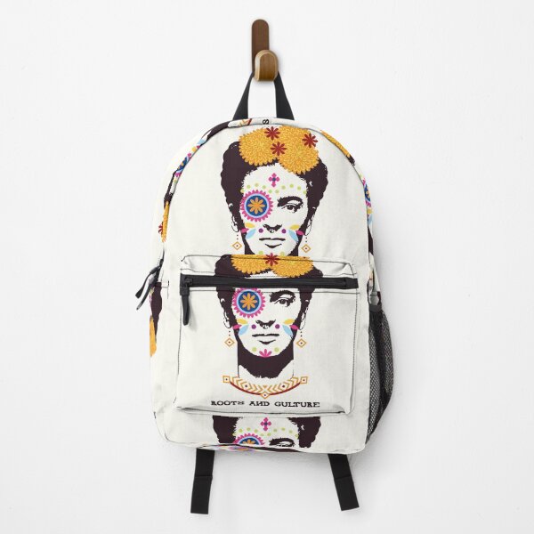 Item preview, Colorful portrait inspired by Frida Kahlo designed and sold by danielrospad.