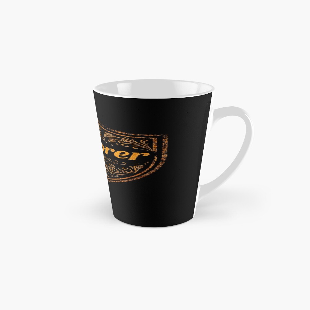 Explorer Vintage Crest Adventure Emblem on a mug