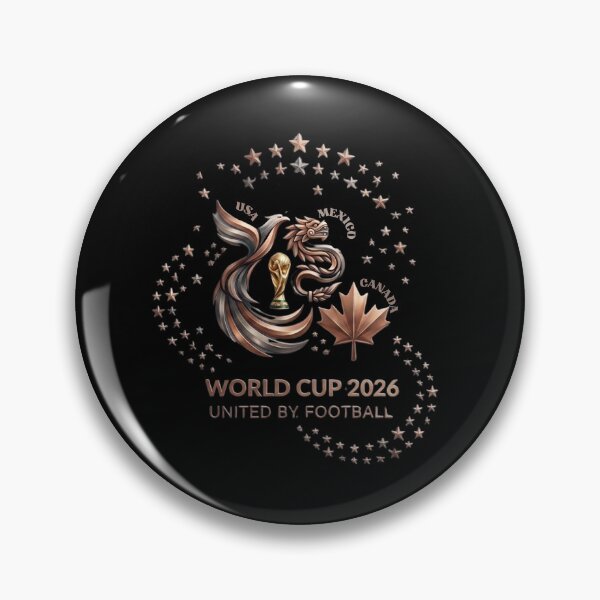 Item preview, World Cup 2026 United By Football Logo Art designed and sold by daila70.