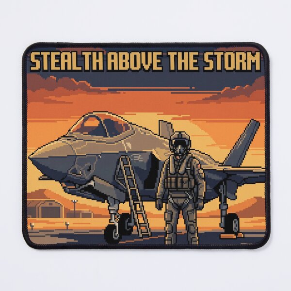 Item preview, STEALTH ABOVE THE STORM designed and sold by Noexcusesstore.