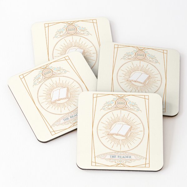 Item preview, The Reader Tarot Card Dark Academia Vintage Book Art designed and sold by Pop & Punch.