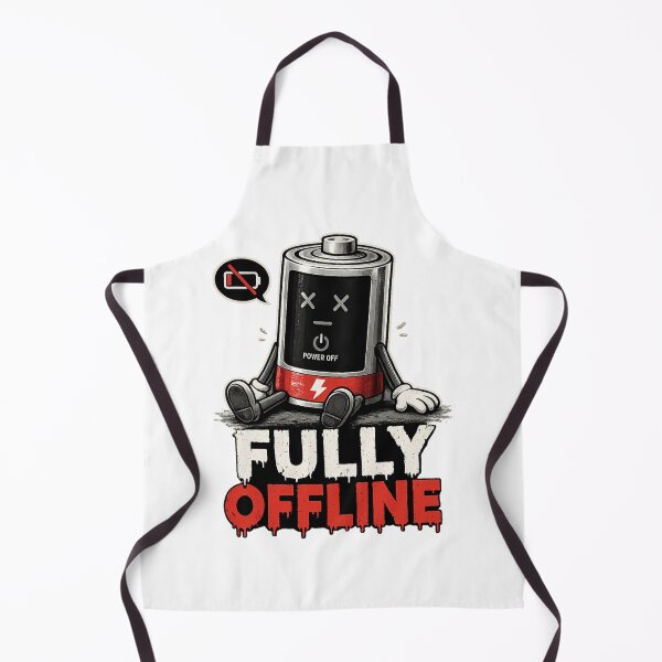 Item preview, Fully Offline Shirt – No Social Mode Tee designed and sold by DesignTeamHub.