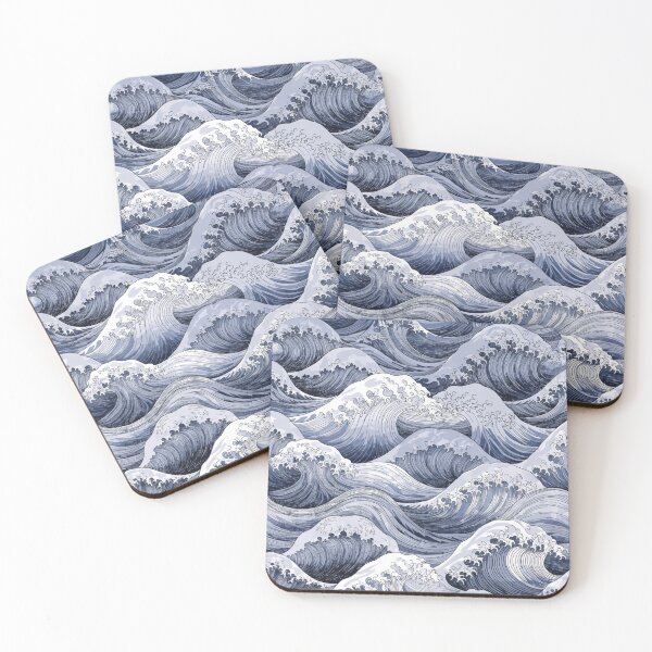 Item preview, Japanese Ocean Waves Art Design designed and sold by NOVASTOCK117.