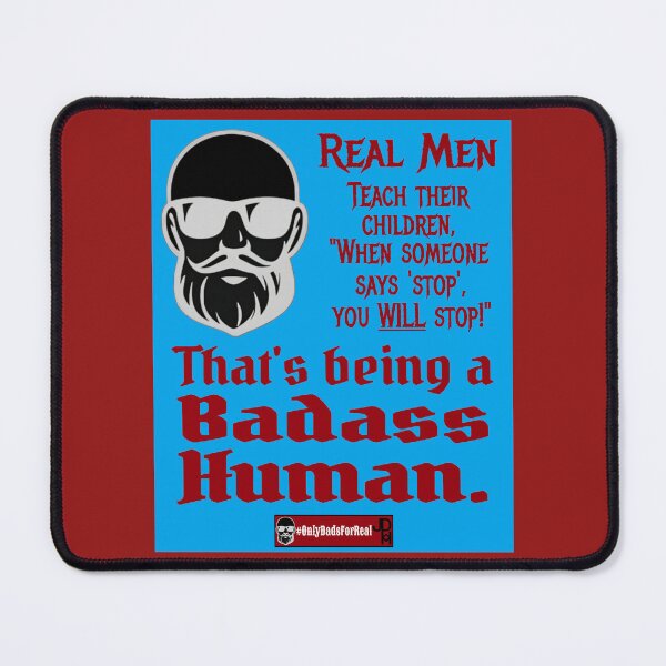 Item preview, Badass Human Consent (Blue) *More Colors Available in Collection designed and sold by OnlyDadsForReal.