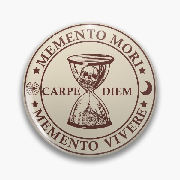 Aperçu de l'œuvre Rappelez-vous que vous devez mourir - Memento Mori Skull Memento Vivere Carpe Diem  créée et vendue par Alexaltay.