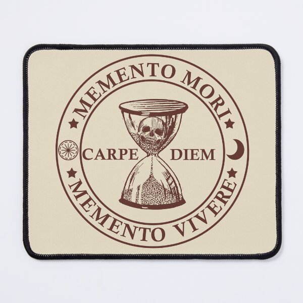 Item preview, Rememeber You Must Die - Memento Mori Skull Memento Vivere Carpe Diem designed and sold by Alexaltay.