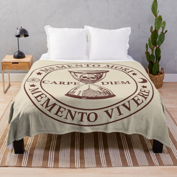Item preview, Rememeber You Must Die - Memento Mori Skull Memento Vivere Carpe Diem  designed and sold by Alexaltay.