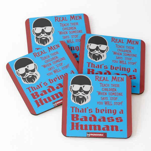 Item preview, Badass Human Consent (Blue) *More Colors Available in Collection designed and sold by OnlyDadsForReal.