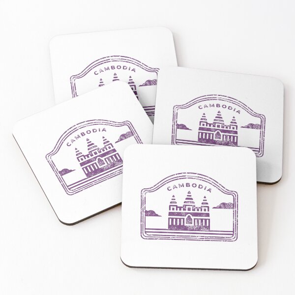 Item preview, Vintage Cambodia Travel Stamp designed and sold by RickTShop.