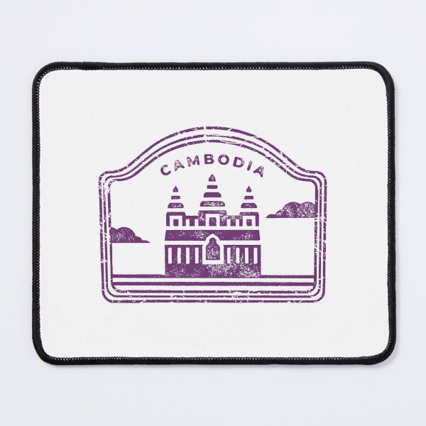 Item preview, Vintage Cambodia Travel Stamp designed and sold by RickTShop.