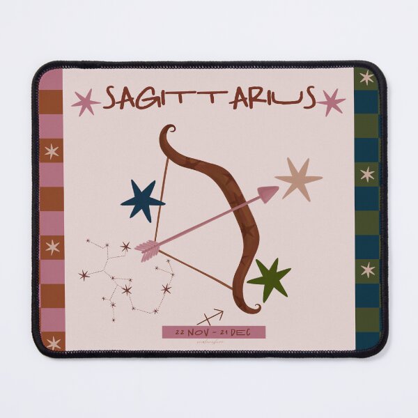Item preview, Sagittarius Zodiac – Celestial Astrology Illustration designed and sold by prikanashiro.