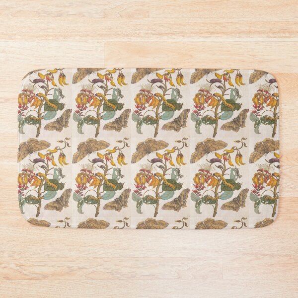 Item preview, YELLOW WORMS & BROWN BUTTERFLIES designed and sold by POPVIDEOVAULT STORE.