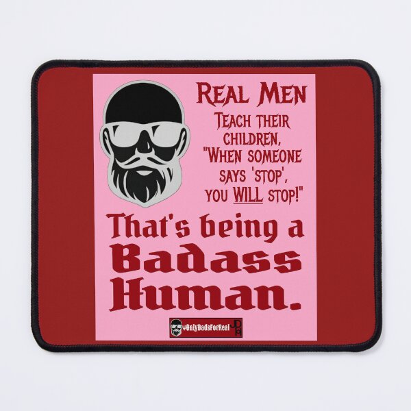 Item preview, Badass Human Consent (Pink) *More Colors Available in Collection designed and sold by OnlyDadsForReal.