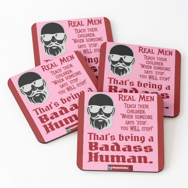 Item preview, Badass Human Consent (Pink) *More Colors Available in Collection designed and sold by OnlyDadsForReal.