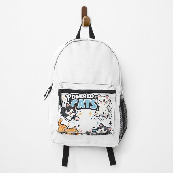 Item preview, Powered By Cats Cute Kawaii Design | Chibi Kitten Energy Graphic designed and sold by mimouna00.