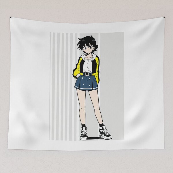 Item preview, Fashion - Elegant silhouette yellow bomber skirt designed and sold by AnimeShin.