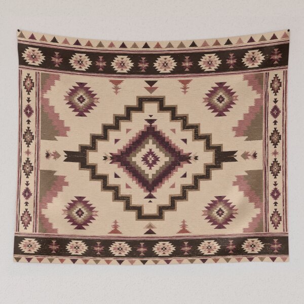 Item preview, Mulberry Modern Southwestern Pattern | Plum & Dusty Rose Luxury Geometric Textile designed and sold by Swanny's Custom T-shirt and Gift Designs.