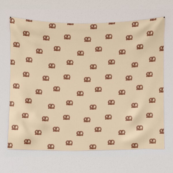 Item preview, Big Watercolor German Pretzels Oktoberfest Pattern designed and sold by svitlaarty.