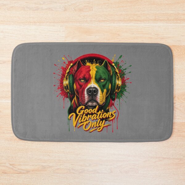 Item preview, Good Vibrations Only - Pitbull  designed and sold by freshwear design.