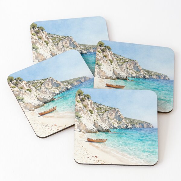 Item preview, Hidden Cove Watercolor Escape designed and sold by Ioanna-Studio.