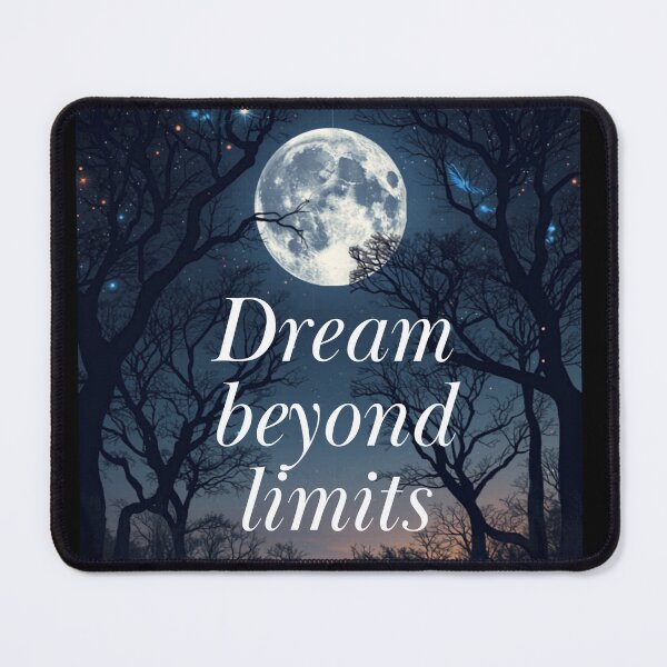 Item preview, Dream Beyond Limits Moon and Forest Inspirational T-shirt Phone Cases designed and sold by rafmv.