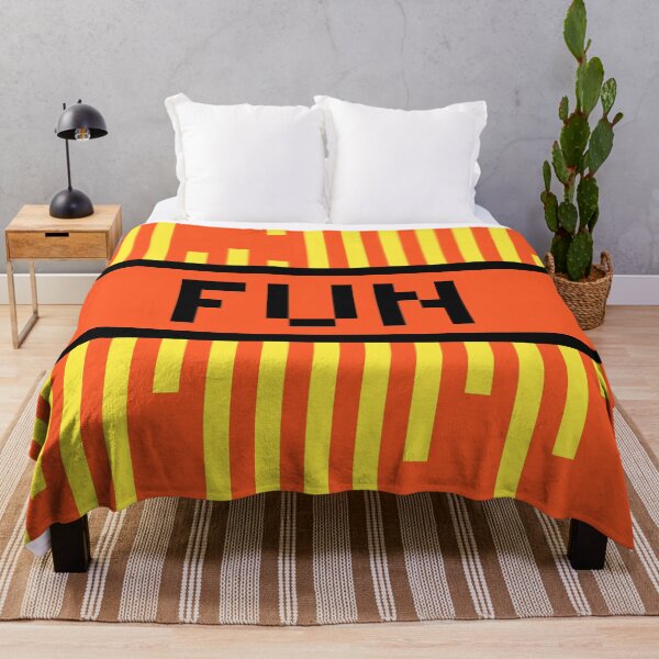 Item preview, FUN — Pixel Art Word | Retro 8-Bit Two-Tone Typography designed and sold by Mouremandier.