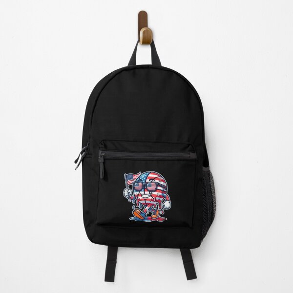Item preview, 4th of July Funny Golf Ice Cream Drip USA Flag Patriotic Mascot  designed and sold by bilal sibgui.